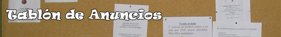 Tablón de Anuncios